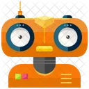 Friendly Robot Science Icon