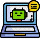 Robot Chatbot Future Icon