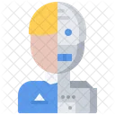 Robot Human Android Icon