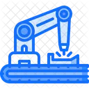 Robot Production Factory Icon