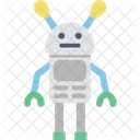 Machine Android Robot Icon