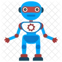 Robot Bionic Person Mechanical Person Icon