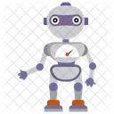 Robot Bionic Person Mechanical Person Icon