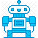 Robot Asistentes Tecnologia Icono