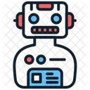 Robot Cyborg Robotic Device Icon