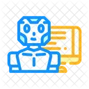 Robot Chat Bot Icon