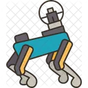 Robot Dog Artificial Icon