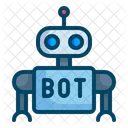 ロボット、ボット、顧客 アイコン