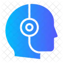Robot Technology Head Icon