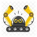 Robot Action Machine Bot Icon