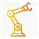Robot Arm Industry Bricks Icon