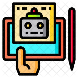 Robot Art  Icon