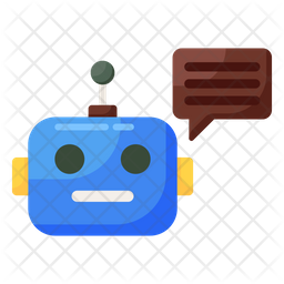 Robot Assistant Icon - Download in Flat Style