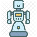 Social Assistant Humanoid Icon