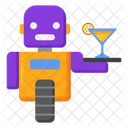 Robot Assistant Artificial Intelligence Chatbot Icon