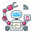 Robotics Assistent Hospital Icon