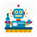 Robot Barista Icon
