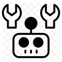 Robot Building  Icon