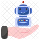 Robot Care Artificial Intelligence Ai Icon