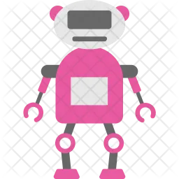 Robot Character  Icon