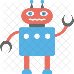 Robot Character  Icon