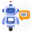 Robot Charging  Symbol