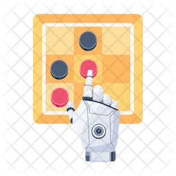 Robot Checkers  Icon