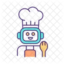 Robot chef  Icône