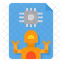 Robot Chip  Icon