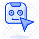 Robot Click  Icon
