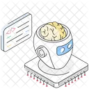 Robot Coding Programming Robotics Icon