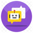 Robot Communication  Icon