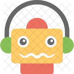 Robot Customer Service  Icon