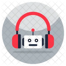 Robot Customer Service  Icon