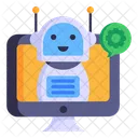 Robot de automatización  Icono