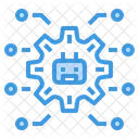 Robot de automatización  Icono