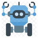 Robot De Dos Ruedas Icono