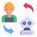 Robot de intercambio  Icono