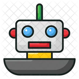 Robot de juguete  Icono