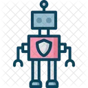 Robot De Seguridad Robot Robo Icono