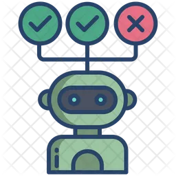 Robot Decision  Icon