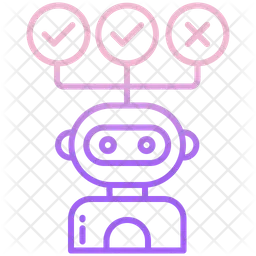 Robot Decision  Icon