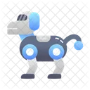 Robot Dog Pet Automated Icon