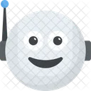 Robot Face Emoji Icon