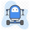 Robot Espacial Robot Robotica Icon