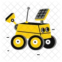 Robot Espacial Vehiculo Lunar Vehiculo Icono