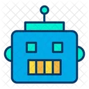 Face Robo Face Robot Icon
