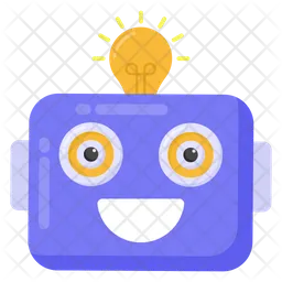 Robot Face  Icon