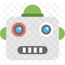 Robot Face Emoji  Icon