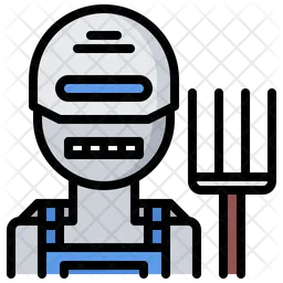 Robot Farmer  Icon